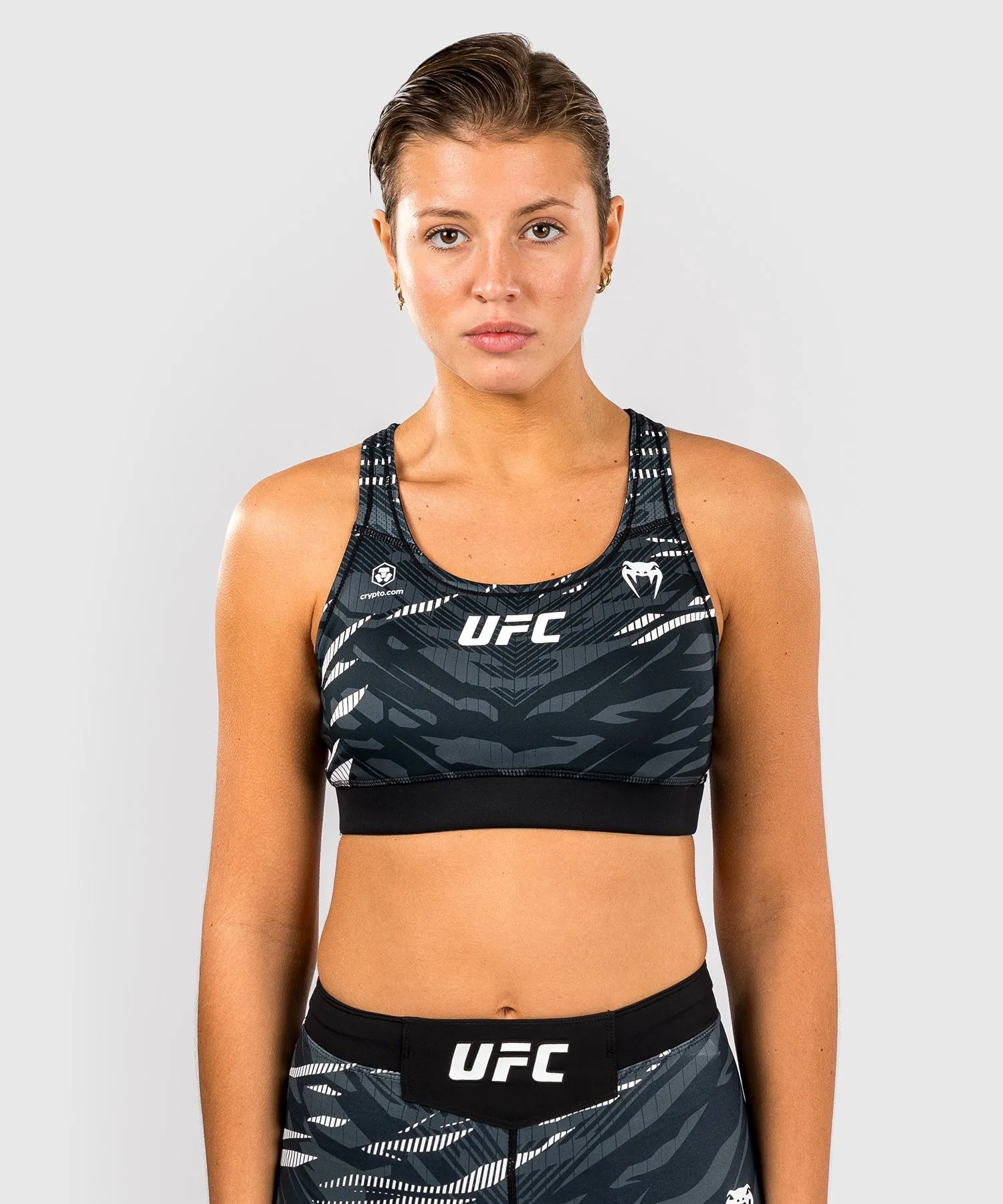 UFC Fusion by Venum Authentic Fight Night Women’s Sports Bra - Black