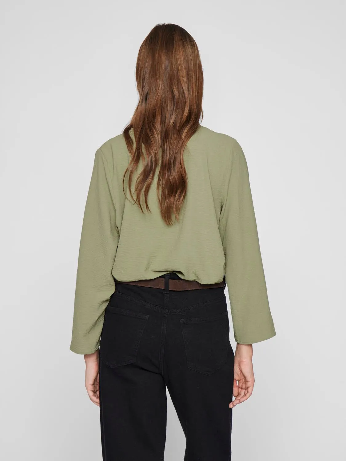 VIJOSA Top - Oil Green