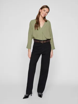 VIJOSA Top - Oil Green