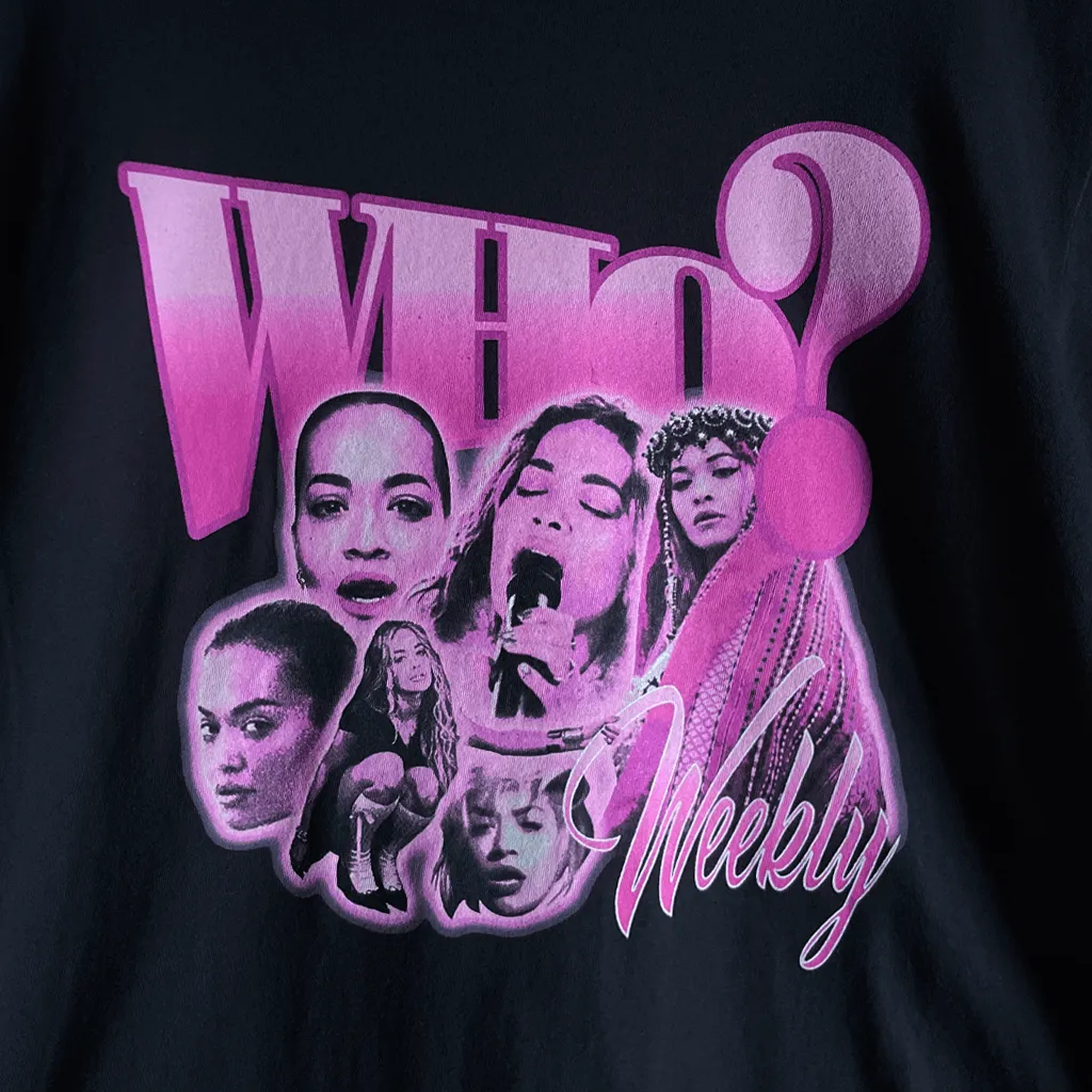 Who? Live 2024 Official Tour T-Shirt