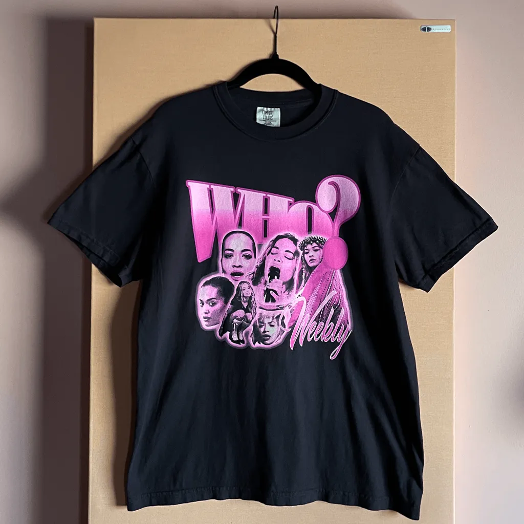 Who? Live 2024 Official Tour T-Shirt