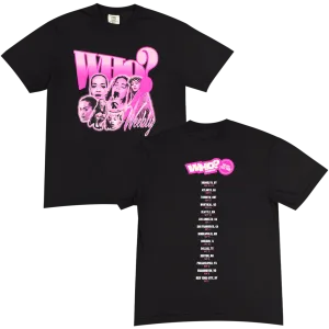 Who? Live 2024 Official Tour T-Shirt