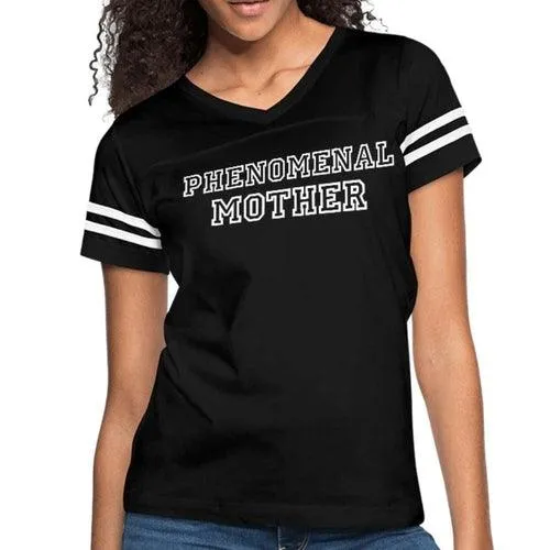 Womens Graphic Vintage Tee, Phenomenal Mother Sport T-shirt