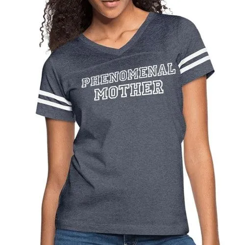 Womens Graphic Vintage Tee, Phenomenal Mother Sport T-shirt